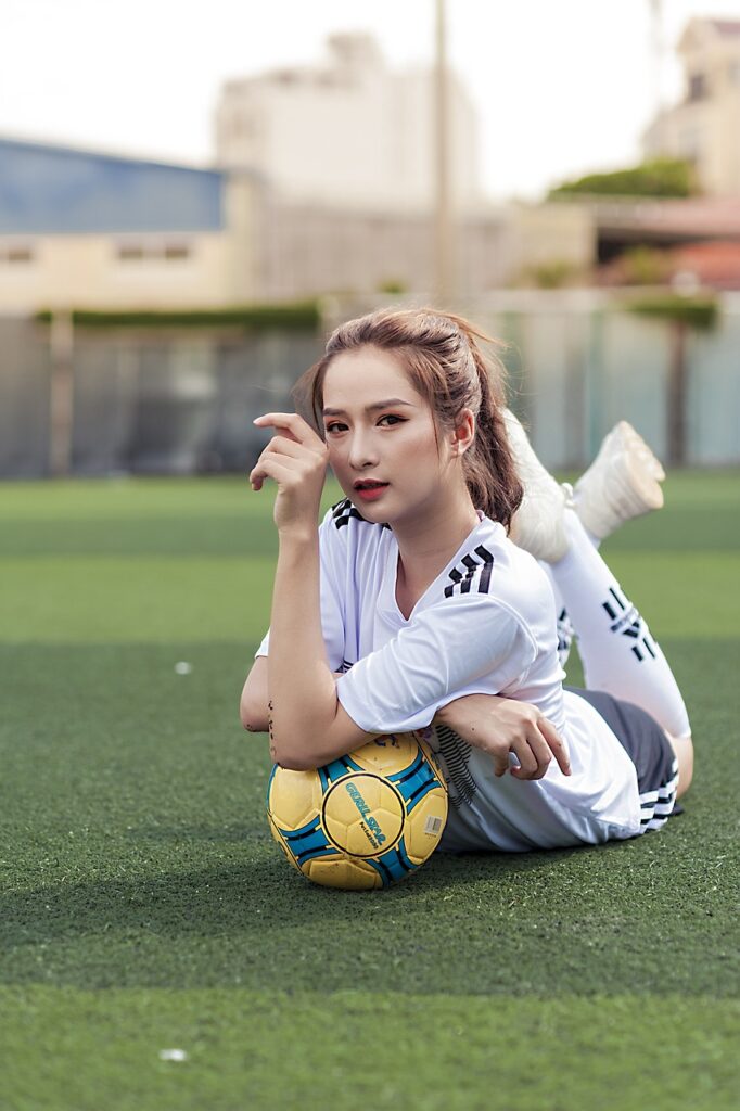 model, football, asian